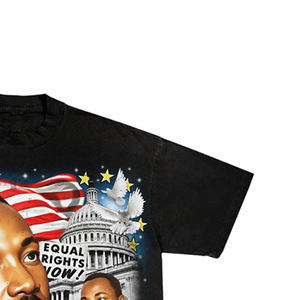 T-shirt formel en maille pour homme, imprimé sur mesure, à manches courtes, col roulé, coupe classique, avec motif, impression photo, logo sur le devant, 100 % coton - Product Image 3