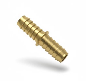 Conector de latón para mangueras en oferta, con diseño para una unión segura de tuberías y mangueras en sistemas de plomería, disponible en grandes cantidades. - Product Image 3