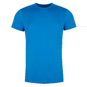 T-shirts d'entraînement pour hommes à séchage rapide et anti-transpiration, en jersey, personnalisables, noirs, en polyester antibactérien, impression personnalisée pour hommes - Product Image 3