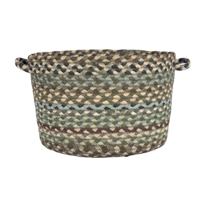 Multicolor Jute Rope Woven Storage <b>Basket</b> <b>Foldable</b> Jute Organizer Bin with Side Handles for Living Room - Product Image 4