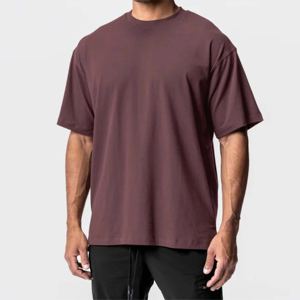 Camisetas Blancas de Alta Calidad al por Mayor para Hombre, con Hombros Caídos, Personalizables con Gráficos Impresos, de Algodón, Secado Rápido, Transpirables y Ecológicas - Product Image 6