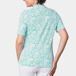 Chemises polo pour femmes, couleur unie, manches courtes, en vente, meilleur prix, bonne qualité, chemises polo tendance pour femmes - Product Image 2