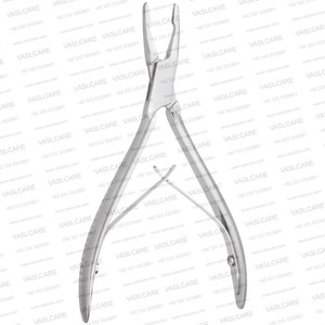 Pinza de Preservación Rongeur de 14 cm con Mandíbula Recta de 2 mm, Cortador de Hueso Nasal de Acción Simple, Instrumento de Rinoplastia de Preservación de Vaslcare - Product Image 3