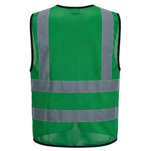 Chaleco de Seguridad de Alta Visibilidad, 100% Poliéster, con Cierre Frontal, para Trabajo, Construcción y Seguridad, Superventas - Product Image 2