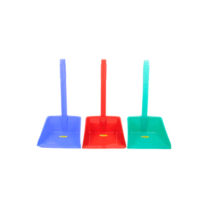 Pelle à poussière durable en plastique léger et écologique, manche court, balai de style moderne pour un nettoyage pratique, une utilisation portable en extérieur - Product Image 4