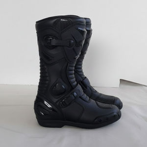 Chaussures de moto de qualité supérieure, protectrices, antidérapantes, respirantes, bottes de moto pour hommes, bottes tout-terrain pour moto - Product Image 2