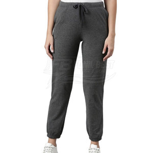 Custom Made Women's <b>Trousers</b>-100% Cotton Eco-Friendly Breathable Mid Waist Casual Fit High Quality Private Label - Product Image 1