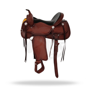Silla de Montar Western para Caballos, Equipo Ecuestre - Product Image 1