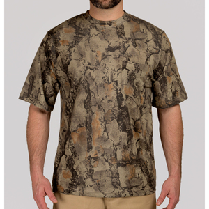 T-shirt de chasse pour homme 2026, le plus vendu, marque privée, prix de gros, vêtements de haute qualité, chemises de chasse en pur coton pour l'extérieur - Product Image 2