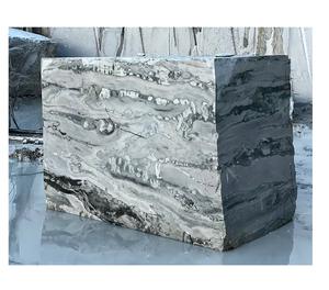 Bloque de Mármol Verde Jasper, Material de Piedra Natural con Vetas Verdes para Corte de Losas, Uso en Diseño de Interiores - Product Image 2