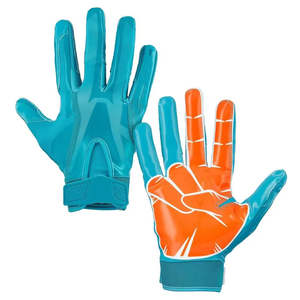 Gants de football américain pour receveurs, nouvelle conception, qualité supérieure, latex antidérapant, durables, imperméables, pour adultes, utilisation en extérieur - Product Image 2