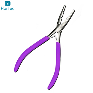 Top Product Professional Stainless Steel Hair Extension Pliers for Installation & Removal Reusable Beauty Salon Equipment - Product Image 6