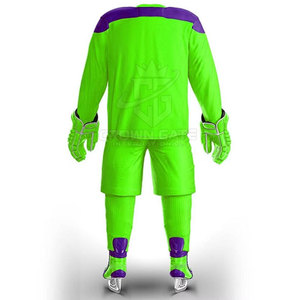 Uniforme de hockey sur glace de haute qualité 100% polyester, fabriqué en usine, design personnalisé, prix bas - Product Image 2