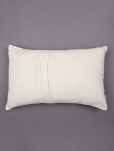 Hand Block Linen Pillow Cover Beige Printed Cotton Pillow Cover With Zipper Closer Home Decor Pillow Case - Product Image 5