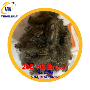 Fibra Vikohasan PSF 15D HS Marrón, Fibra Reciclada para Concreto, Hilado, Sofás, Edredones, Juguetes, Almohadas, Alfombrillas de Coche, Alfombras - Product Image 4