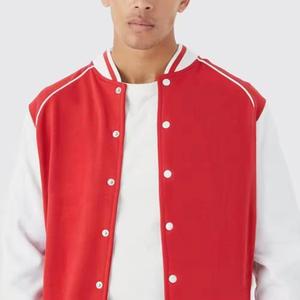 Custom OEM Chenille Embroidery Nylon/Cotton 100% Wool Stand Eco-Friendly <b>Baseball</b> <b>Bomber</b> <b>Jacket</b> Unisex Varsity Letterman Style - Product Image 4