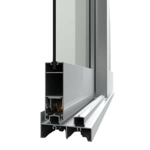 Profils en aluminium pour système de cloisons, légers, faciles à fabriquer et compatibles avec le verre, le PVC et les panneaux composites - Product Image 4