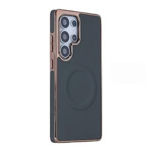 Funda Magnética para Teléfono <span class=keywords><strong>Samsung</strong></span> S25/S24/S23/<span class=keywords><strong>S22</strong></span>, Funda con Carga Inalámbrica, Diseño de Malla, Disipación de Calor, Protección Total - Product Image 6