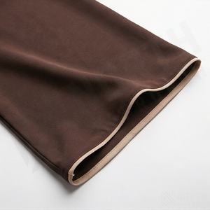 2025 OEM Kimono Abaya pour femmes musulmanes, en tissu polyester épais, doux et très extensible, col en V, manches longues, pour fêtes, Ramadan, mariages - Product Image 5