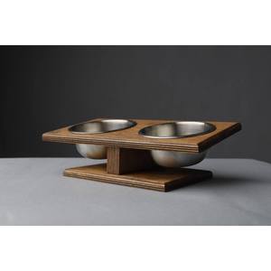 Comedero de Madera Ecológico y Duradero para Mascotas, Tazón Ecológico para Perros para Servir Alimentos Premium, Producto Promocional para Mascotas - Product Image 3