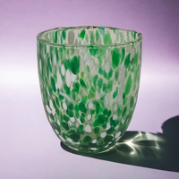 Cadeaux d'entreprise de Noël élégants de haute qualité, verre soufflé brillant multifonctionnel en verre sodocalcique pour boissons et fabrication de bougies, écologique