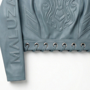 MALUZA INDUSTRIES Top Corto Premium para Mujer, Estampado, Invierno, Estilo Urbano, Tela de Rizo, 100% Algodón, Ecológico, Antiarrugas, Moda de Exportación - Product Image 2