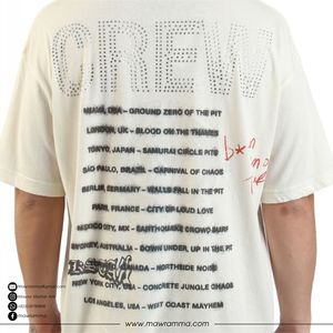 Camiseta de Lujo 100% Algodón, 250gsm, Gruesa, Transpirable, Ecológica, con Logotipo Personalizado, Impresión DTG, Estilo Urbano, para Hombre - Product Image 6