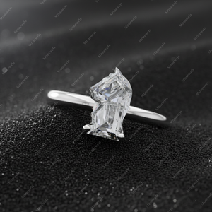 Original Authentic Horse Head Cut Diamond Engagement Ring High-End Solid Gold Luxury Bespoke Solitaire Fine Jewelry - Product Image 2