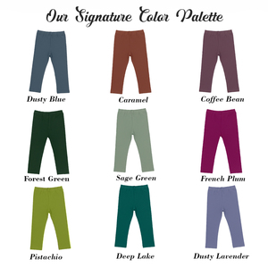 Leggings pour tout-petits, doux et respirants, en coton et bambou, 95% coton avec 5% élasthanne - Product Image 3