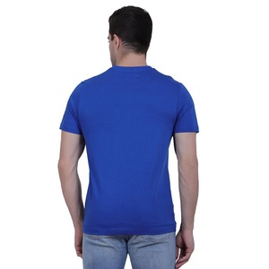 AGNI INDUSTRY 2026 Nueva Llegada Camiseta Casual de Verano para Hombre con Cuello Redondo y Manga Corta - 100% Algodón con Logotipo Frontal Cortado, Teñido Liso, de Secado Rápido - Product Image 3