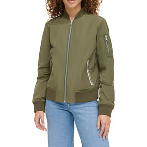 Nouvelle veste bomber tendance pour femmes, fermeture éclair décontractée, manches longues, respirante, vestes bomber d'hiver respirantes pour femmes - Product Image 1
