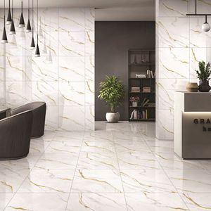 ตัวอย่างกระเบื้องพอร์ซเลนลายหินอ่อนสีขาว ขนาด 60x60 ซม. 60x120 ซม. 600x600 มม. 600x1200 มม. ผิวสัมผัสกึ่งด้าน สำหรับปูพื้นและผนัง กันลื่น ชุดตัวอย่าง - Product Image 6