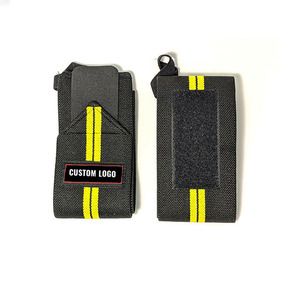 Sports Safety <b>Knee</b> Pads Gym Weightlifting Wraps Material Spandex Nylon Bandage Strap Guard Compression Wrist Wrap - Product Image 5