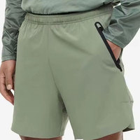 ERIT SPORTS Ensemble court coupe-vent décontracté à capuche pour homme, design personnalisé, hiver, respirant, léger, nylon/polyester, cordon de serrage
