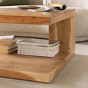 Table basse carrée Vandana Nimbus Sereno en bois d'acacia - Product Image 5