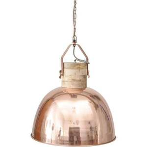 Lámpara Colgante de Cobre, Estilo Nórdico, Metálica, de Techo, Color Oro Rosa, Iluminación Industrial Tipo Domo para Isla de Cocina, Comedor - Product Image 6