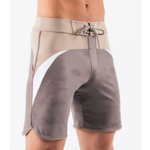 Shorts de bain pour hommes à séchage rapide, extensibles, design color block, pour le surf, la plage, la natation, les sports nautiques, OEM - Product Image 5