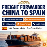 Expédition LCL + Transport Routier Porte-à-Porte DDP 40-45 Jours, Dédouanement Double, Taxes Incluses vers l'Australie (AU), Agent d'Expédition vers les États-Unis, l'Espagne, le Canada