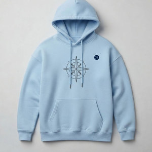 Trendy Men Heavyweight Hoodies High Quality <b>Thick</b> <b>Fleece</b> Pullover Hoodie Casual Daily Wear Warm Comfortable Clothing - Product Image 4
