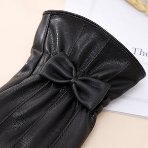 Full Palm Touch Screen Leather fashion <b>Gloves</b> - Product Image 3