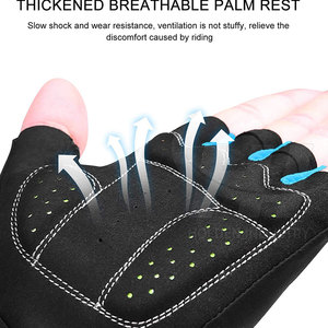 Gants de cyclisme personnalisés, gants de cyclisme à paume souple, gants de cyclisme durables pour les activités d'aventure - Product Image 5