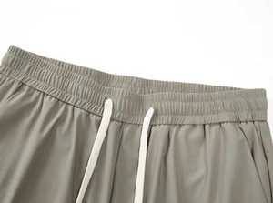 Shorts de Mujer a la Moda, de Cintura Alta y Corte Ajustado, Cómodos, Elásticos y Transpirables, con Cierre de Cordón, en Spandex y Poliéster - Product Image 2
