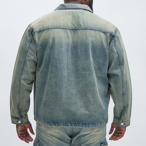 Wholesale <b>Denim</b> <b>Jacket</b> Men's Slim Fit new Style Boys <b>Denim</b> <b>Jackets</b> and Coats for Sale High Quality Demin <b>Jacket</b> for Men - Product Image 4