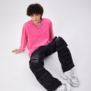 T-shirt décontracté unisexe tendance à col rond en jersey 100 % coton à séchage rapide avec impression numérique 3D, disponible en gros dans toutes les tailles - Product Image 3