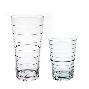 Vaso de Whisky de Plástico Tritan de 10 oz, Clásico, Resistente a Roturas, Libre de BPA, para Uso en Restaurantes, Marca EL, CB-1336D - Product Image 2