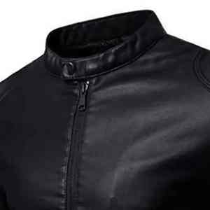 Chaqueta de Motero de Cuero Genuino para Hombre, Personalizada OEM, Abrigo de Invierno para Moto y Calle - Product Image 4