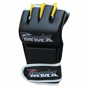 Lightweight Boxing MMA Grappling Half-Finger Leather <b>Gloves</b> Punching Training Equipment <b>Moisture</b> Wicking Waterproof Custom Logo - Product Image 2