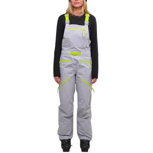 Professional <b>Women's</b> Waterproof <b>Ski</b> <b>Bib</b> Pants Breathable Insulated Snowboard Overalls Windproof Winter Outdoor Sports Trousers - Product Image 1