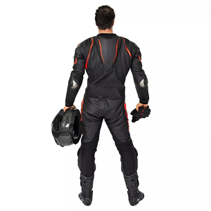 Traje Deportivo de Motociclismo Personalizado ROCKRUSH INDUSTRY, 2 Piezas, Poliéster/Nailon, Impermeable 1.3mm, Mono de Carreras con Protección CE - Product Image 3