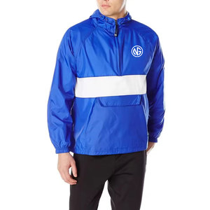 Premium Quality Best Selling Winter Hooded Front Logo Men's Athletic <b>Jackets</b> 100% Polyester <b>Waterproof</b> Windproof Low MOQ - Product Image 3